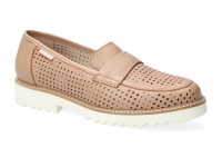 chaussure mephisto mocassins stessy perf camel